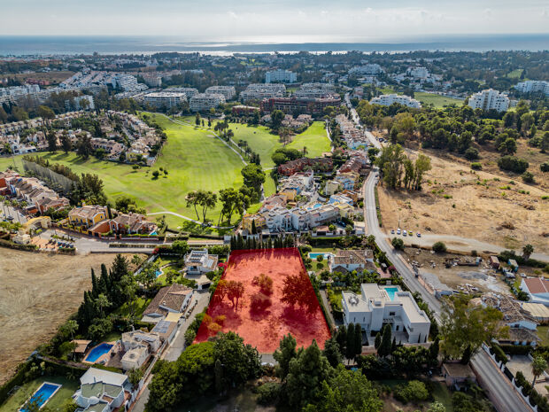 3 parcelles avec permis et projet à Guadalmina Alta, Marbella