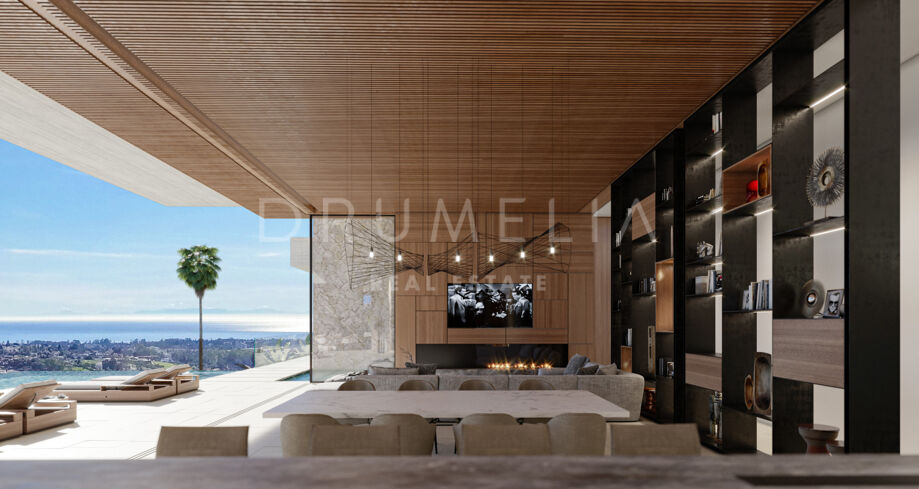 Contemporary coastal luxury in El Herrojo Alto in Benahavís