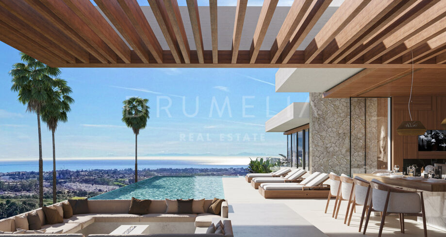 Contemporary coastal luxury in El Herrojo Alto in Benahavís