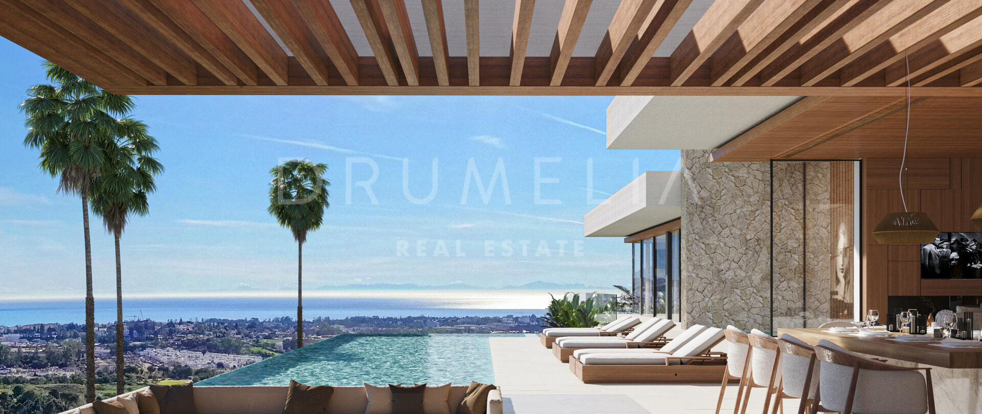 Elegant samtida villa i El Herrojo Alto in Benahavís