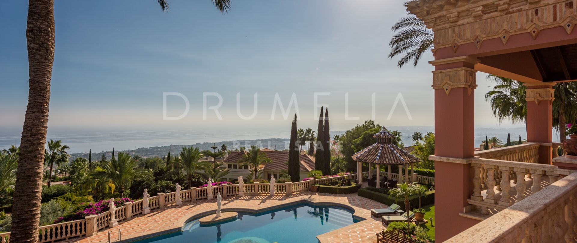 Wspaniała rezydencja z widokiem na morze w Sierra Blanca, Marbelli