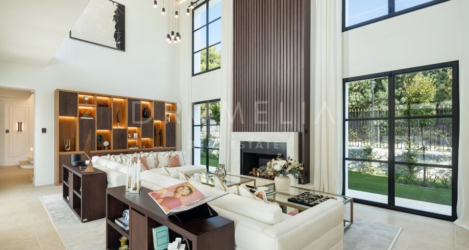 Arkitektonisk mesterverk av ro i Cascada de Camoján, Marbella