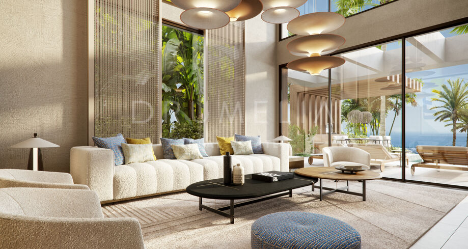 Off- Plan Luxury Villa Project: with Sea & Mountain Views and Bespoke Amenities in the Heart of Nueva Andalucia