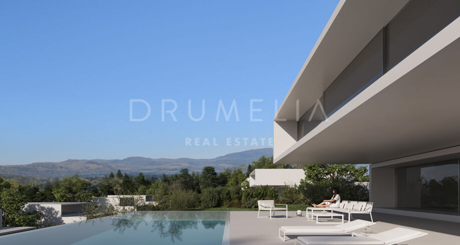 Designdriven villa i Estepona Golf