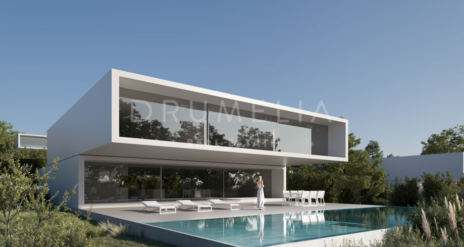 Designdriven villa i Estepona Golf