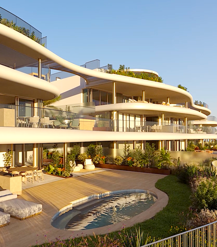 Luxe appartement met 2 slaapkamers en privézwembad in La Quinta, Benahavís