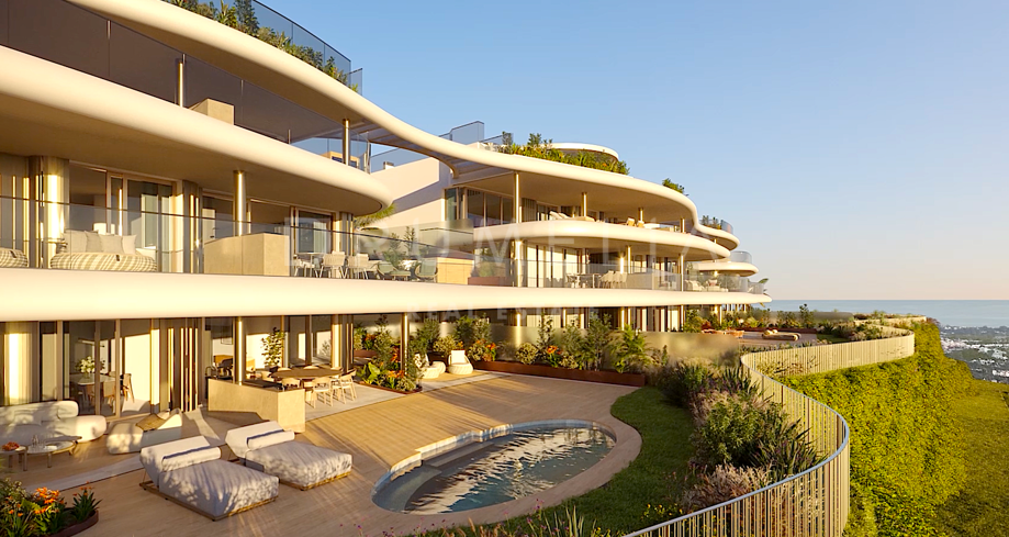 Luxury 2-Bed Apartment with Private Pool in La Quinta, Benahavís