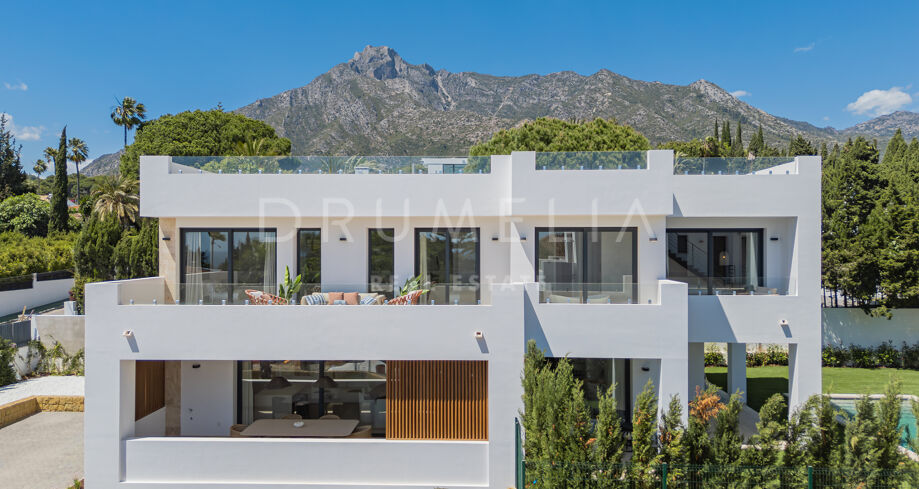 Casa Magnolia- Villa Moderna de Lujo con 5 Dormitorios en Nagüeles, Marbella Golden Mile