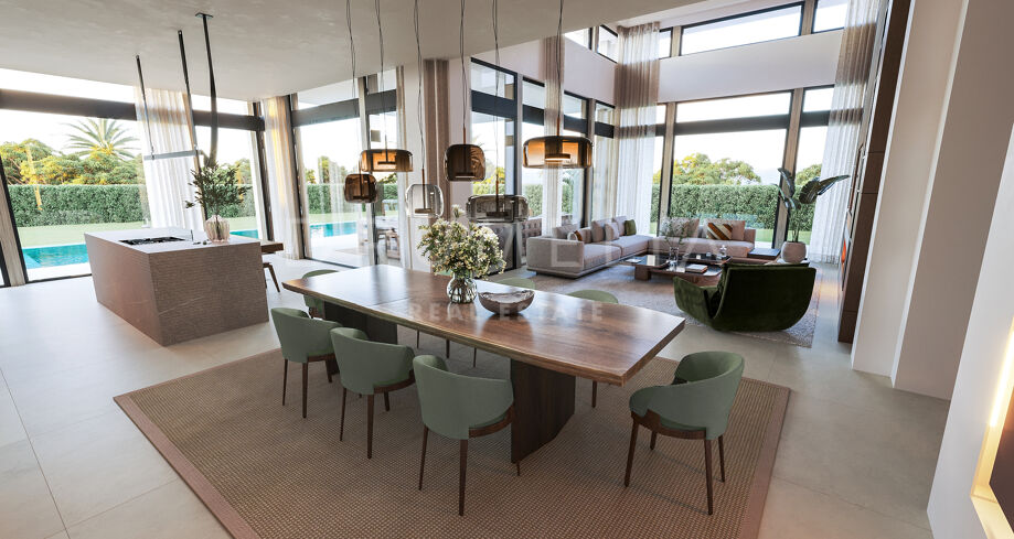 Moderne Villa med 4 Soverom i Lomas del Rey, Marbella