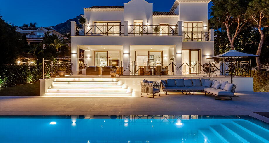 Villa contemporánea de lujo en Sierra Blanca, Marbella