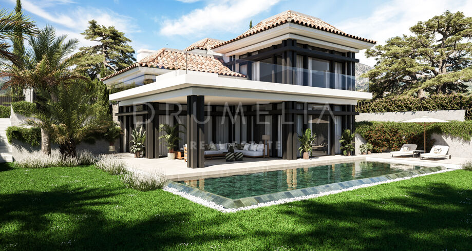Moderne Villa med 4 Soverom i Lomas del Rey, Marbella