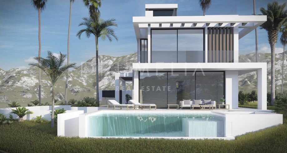 Contemporary Villa with Modern Design in Buenas Noches, Estepona