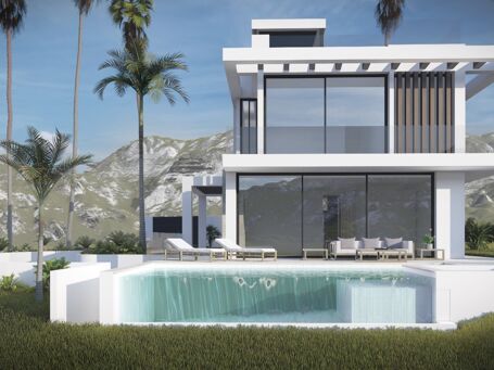 Contemporary Villa with Modern Design in Buenas Noches, Estepona