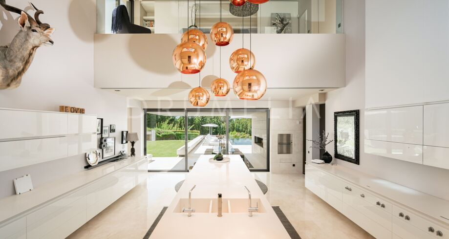 Contemporary Mediterranean Villa in Cascada de Camoján with Exceptional Privacy and Panoramic Views