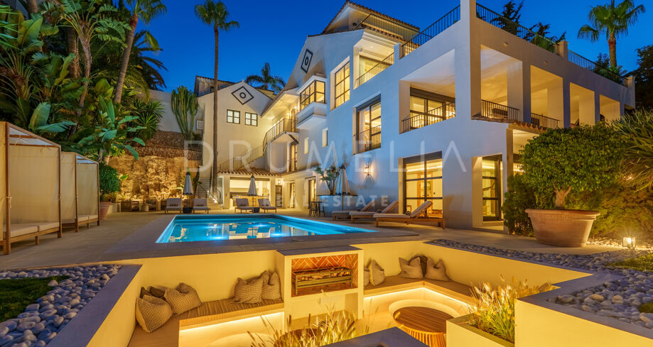 Nowoczesne życie w stylu śródziemnomorskim w Nueva Andalucía, Marbella