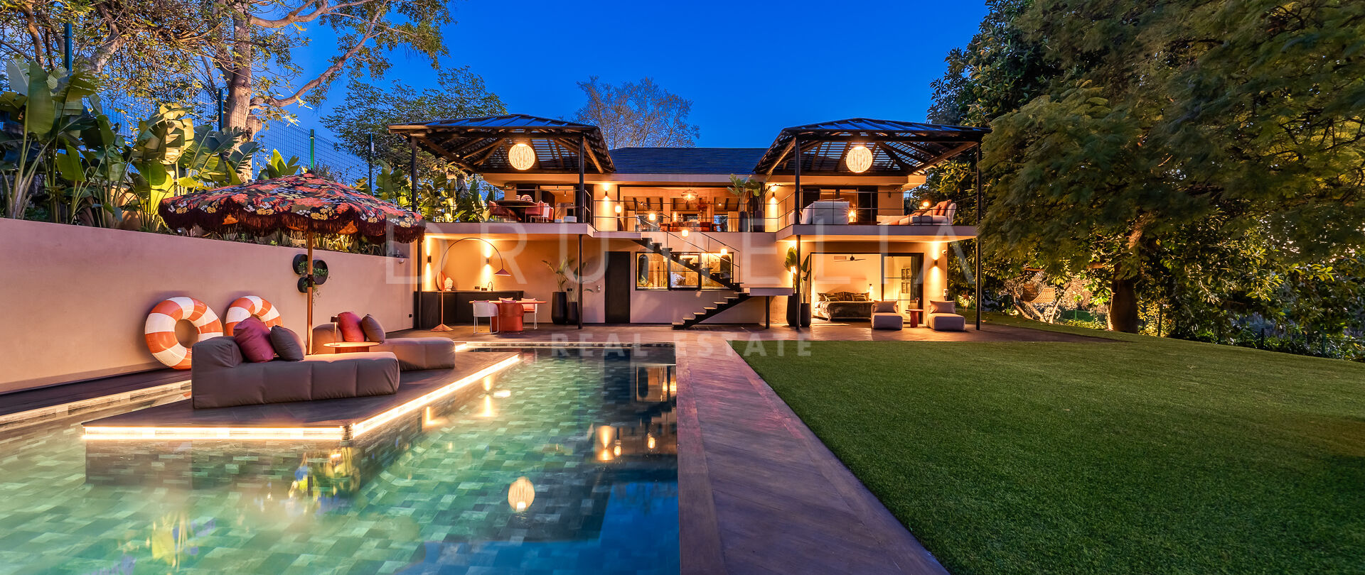 Modern Golfside Retreat in Guadalmina Alta, San Pedro de Alcántara