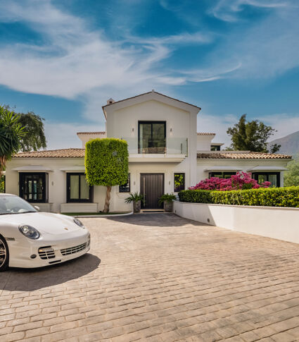 Villa Tilo - Villa de Luxe de Style Méditerranéen à Vendre à La Zagaleta – Intimité Absolue, Sécurité et Vues Panoramiques