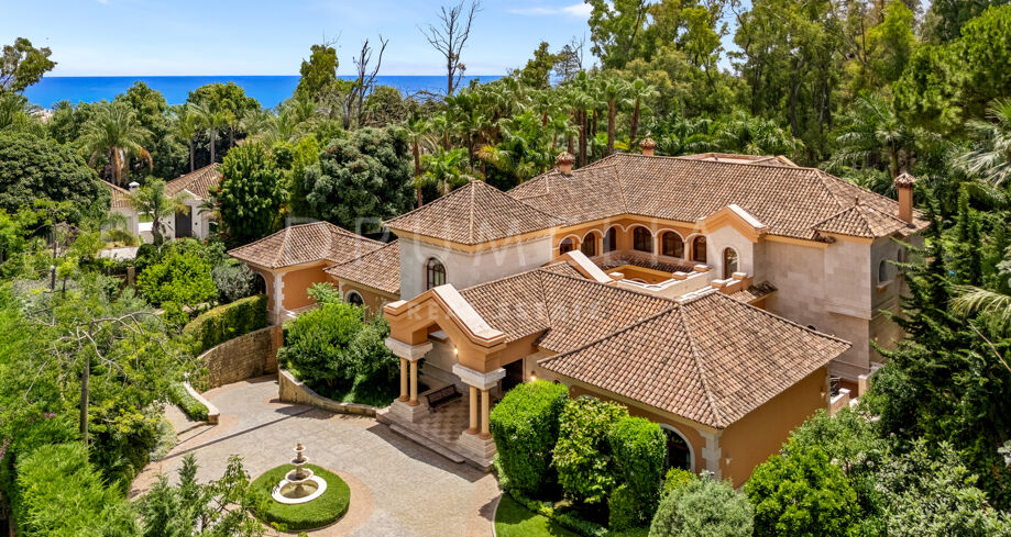 Luxury Villa in Guadalmina Baja, Steps from the Sea