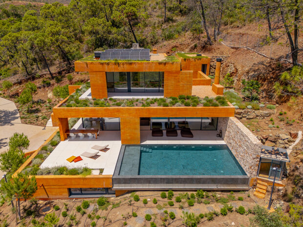 Privacidad y Vistas en Villa de Montaña en Monte Mayor Benahavís