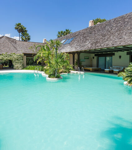 Privat tillflyktsort i Golf Río Real, Los Monteros