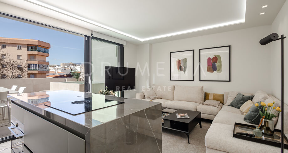 Luxuriöses Duplex-Penthouse im Herzen von Marbella