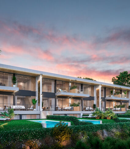 Эксклюзивный жилой комплекс с 4 спальнями в самом центре Нуэва Андалусии