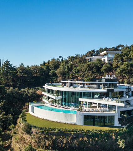 EL UNICO - Luxueuse Villa Neuve avec Vue Panoramique sur la Mer à La Zagaleta, Benahavís