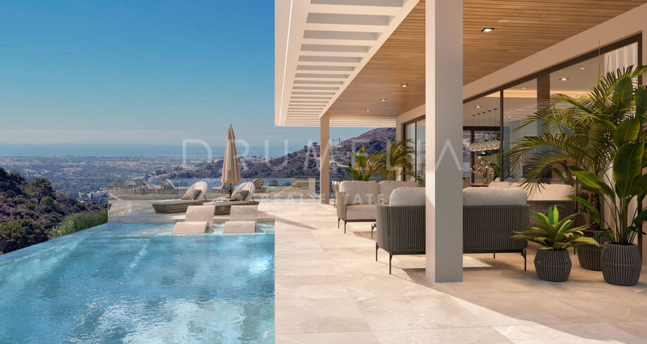 Современная элегантность с панорамным видом в Эль Мадроньяль, Бенахавис