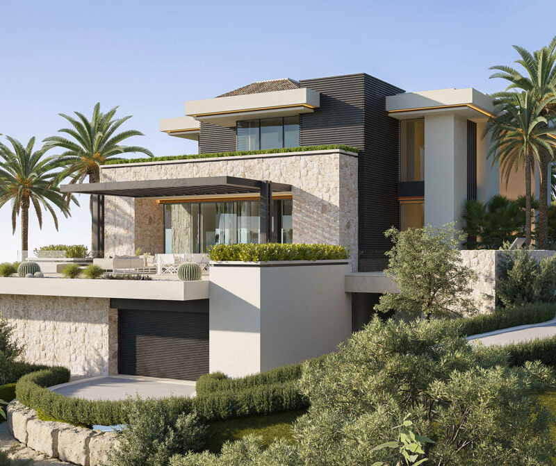 Impressive new modern villa with sea views in La Zagaleta, Benahavís