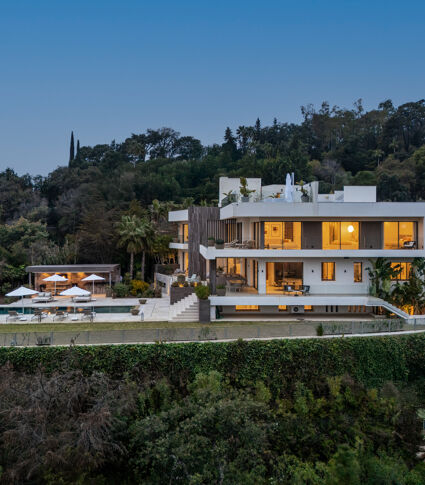 The Retreat - Neues atemberaubendes modernes Luxus-Chic-Haus mit Panoramablick in La Zagaleta, Benahavis