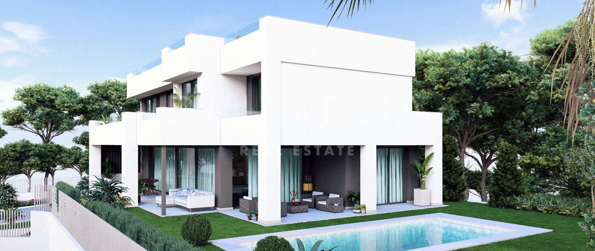Casa Gardenia- Moderne Bolig Nær Ferdigstillelse i Nagüeles, Marbella Golden Mile