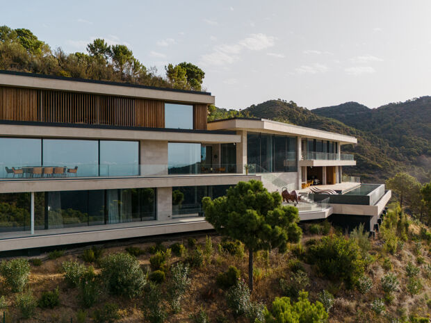 Casa Cuiabá - Nueva villa moderna de lujo, ecológica y con vistas panorámicas al mar en la fabulosa Monte Mayor, Benahavís