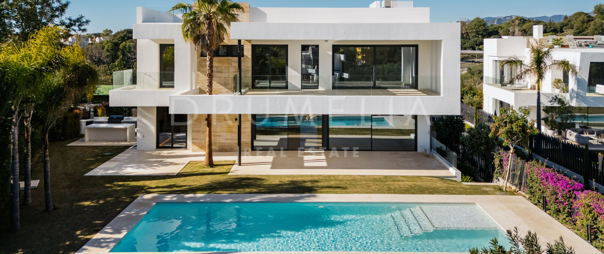 Atria 4 - Villa contemporaine exceptionnelle de 5 chambres à Lomas del Virrey, la Milla d'Or de Marbella