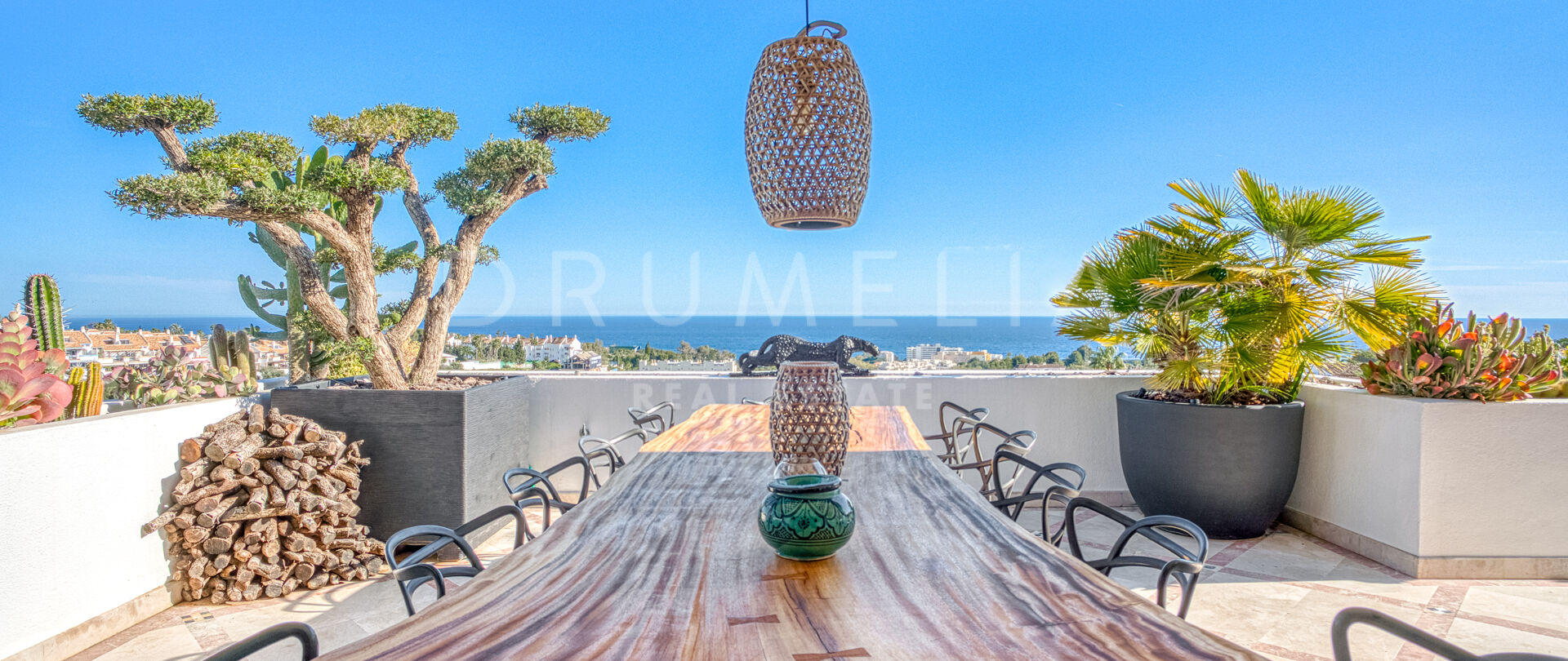 Prachtig Duplex Penthouse op het Zuiden in Monte Paraiso Country Club, Marbella