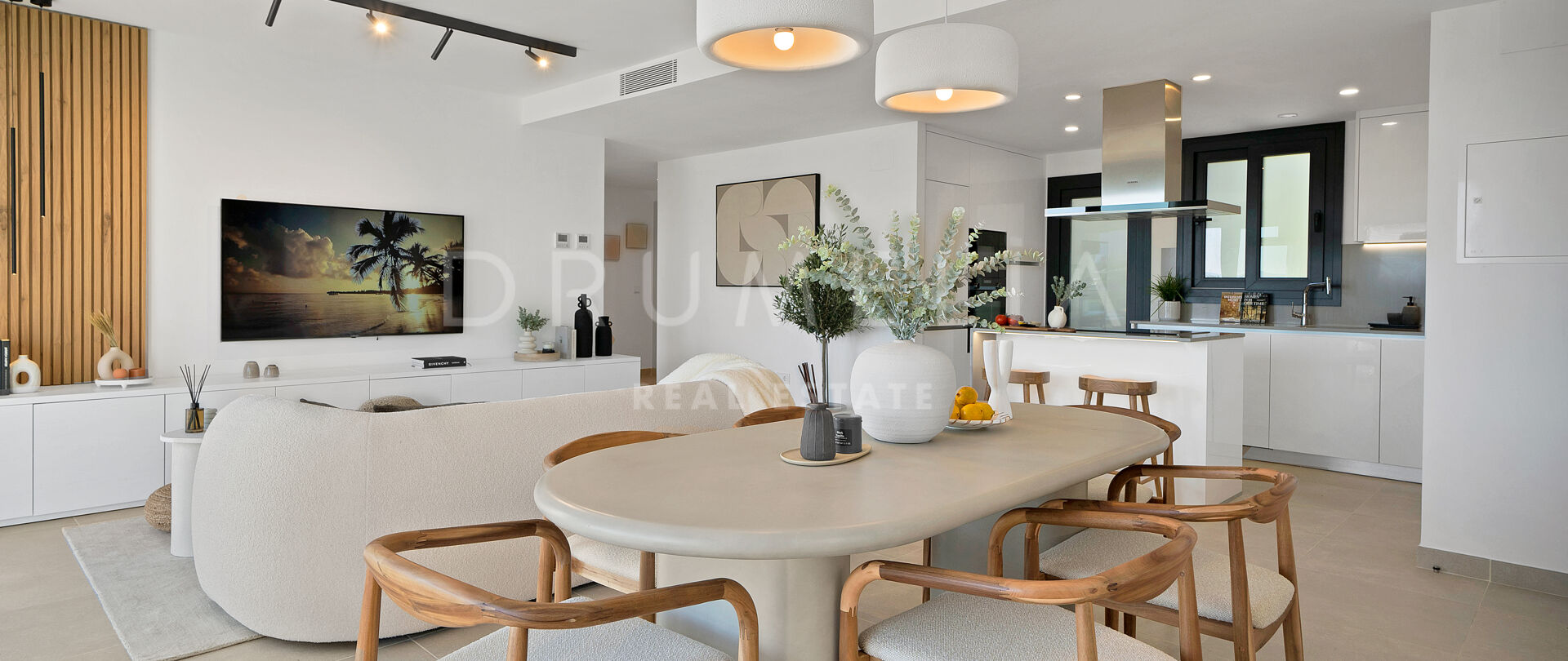 Luxuriöses Neubau-Penthouse mit wunderschönem Blick auf das Meer und La Concha in Atalaya Emotion, Estepona Ost
