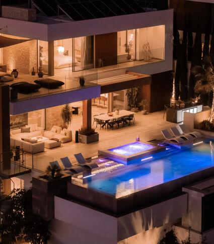 Panoramic Sea-View Villa with Private Spa in La Quinta
