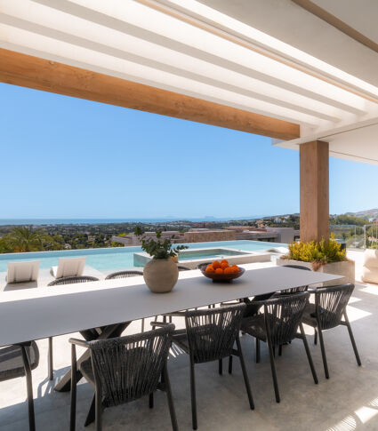 Вилла с Панорамным Видом на Море и Частным Спа в Ла-Кинта