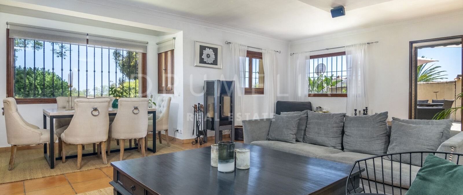 Villa med hage og mulighet for utvidelse i Fuente del Espanto Benahavis