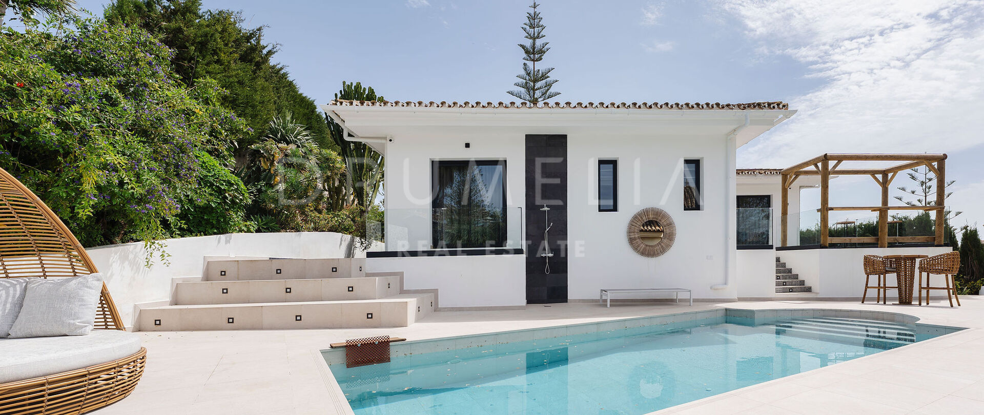 Modernes Haus mit Meerblick in Marbella Ost