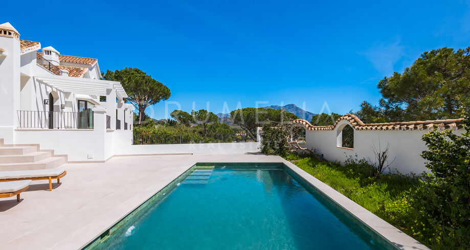 Refuge de Luxe Élégant à El Madroñal, Benahavís