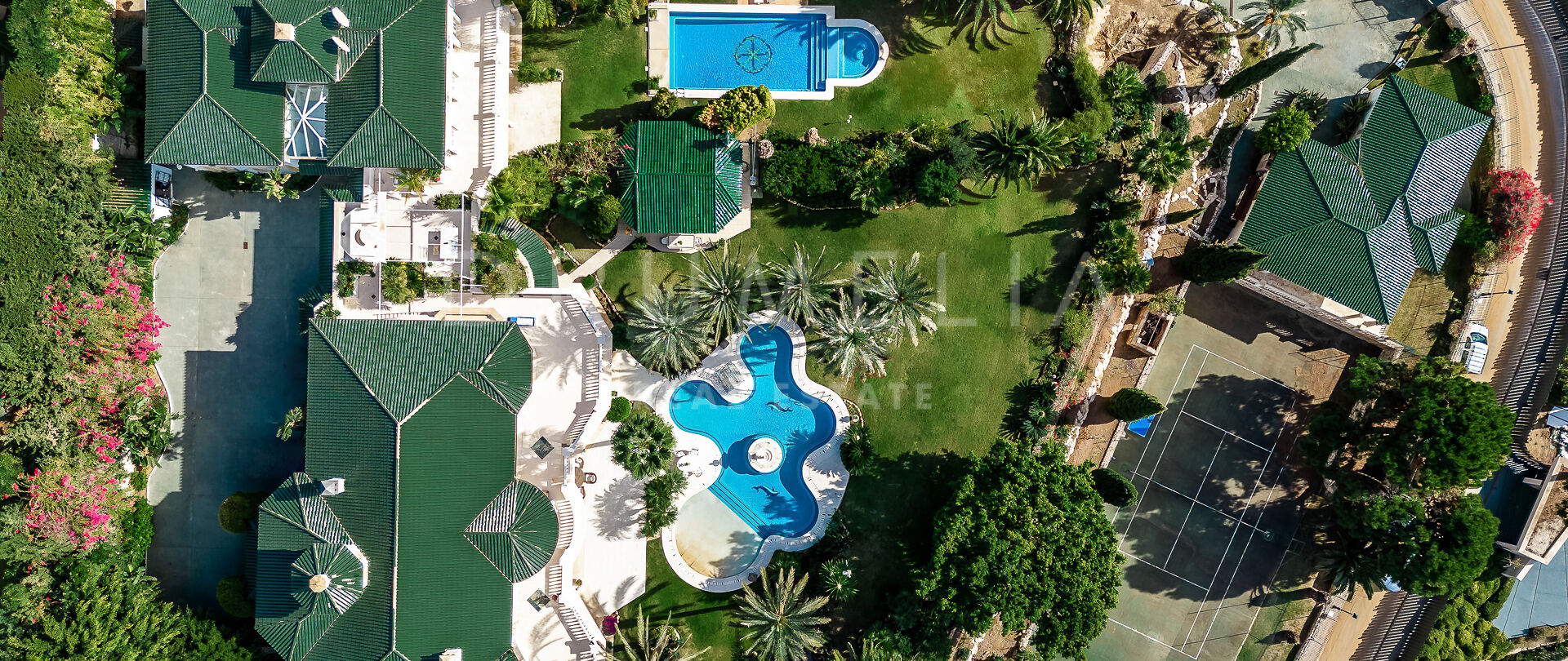 Iconic Estate with Panoramic Sea Views in Cascada de Camoján, Marbella