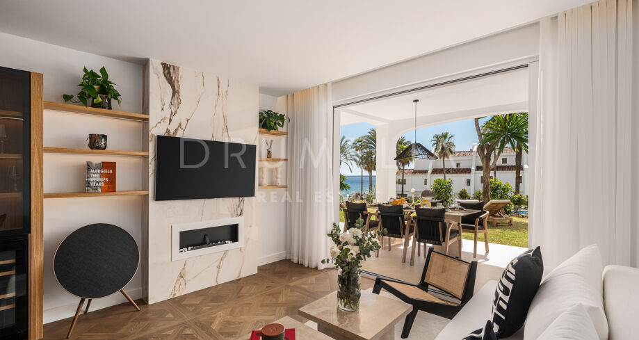 Elegante Strandwohnung an der Goldenen Meile von Marbella