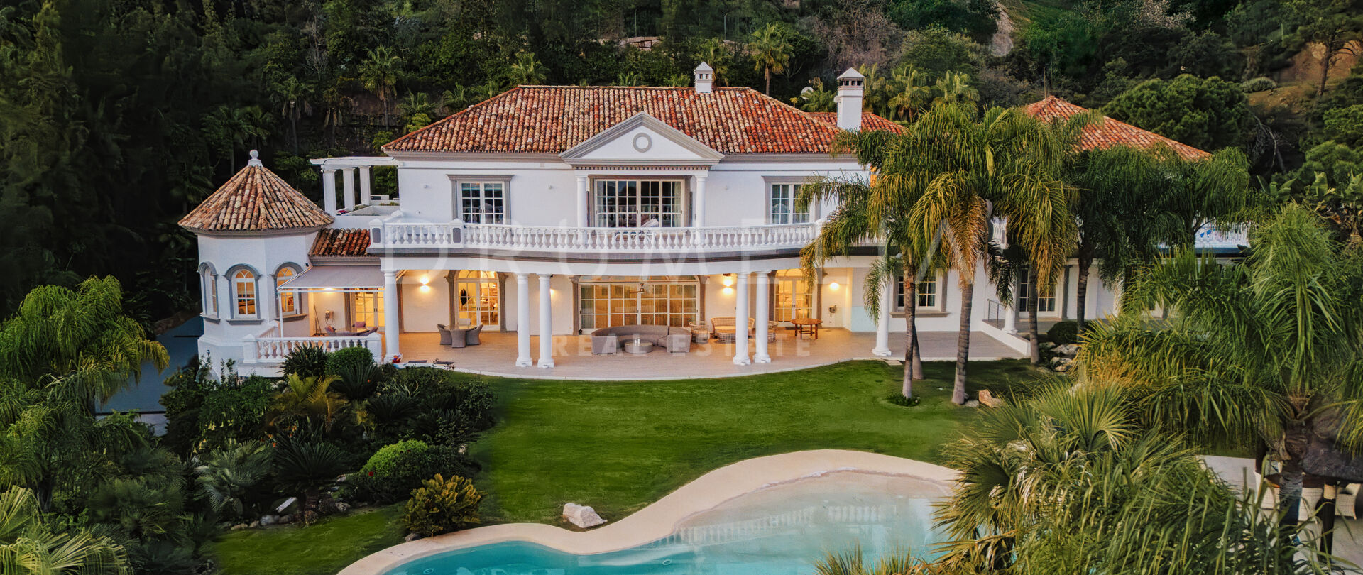 VILLA EDEN - Fascinerande klassiskt lyxigt hus med panoramautsikt, La Zagaleta, Benahavis