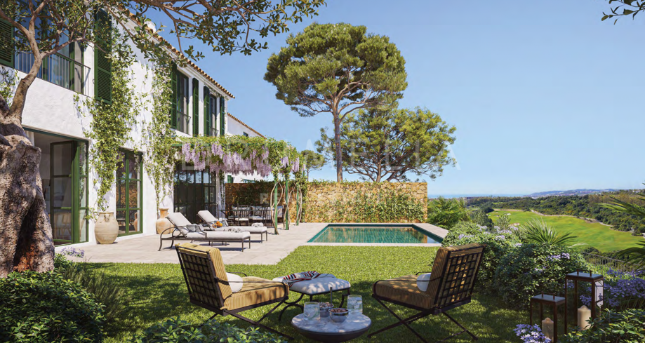 Elegant andalusisk bostad med fängslande medelhavsarkitektur i La Loma de Cortesin