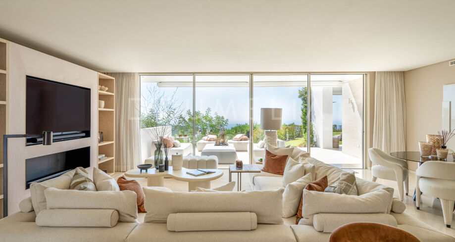 Casa Helios - Uitzonderlijk appartement met panoramisch uitzicht op zee in Palo Alto- Ojén op slechts een paar minuten van Marbella