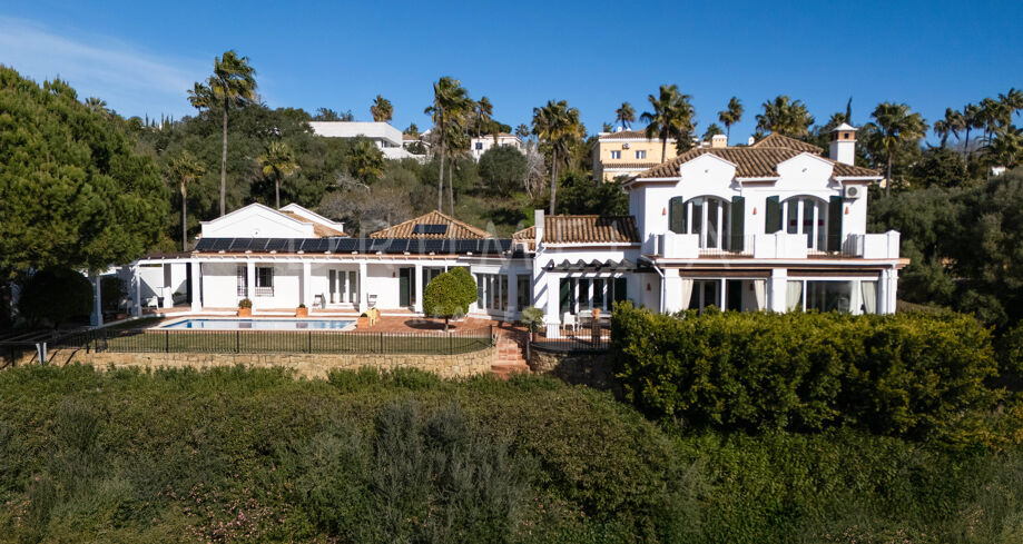 Andalusische Villa mit Panoramablick in Sotogrande Alto