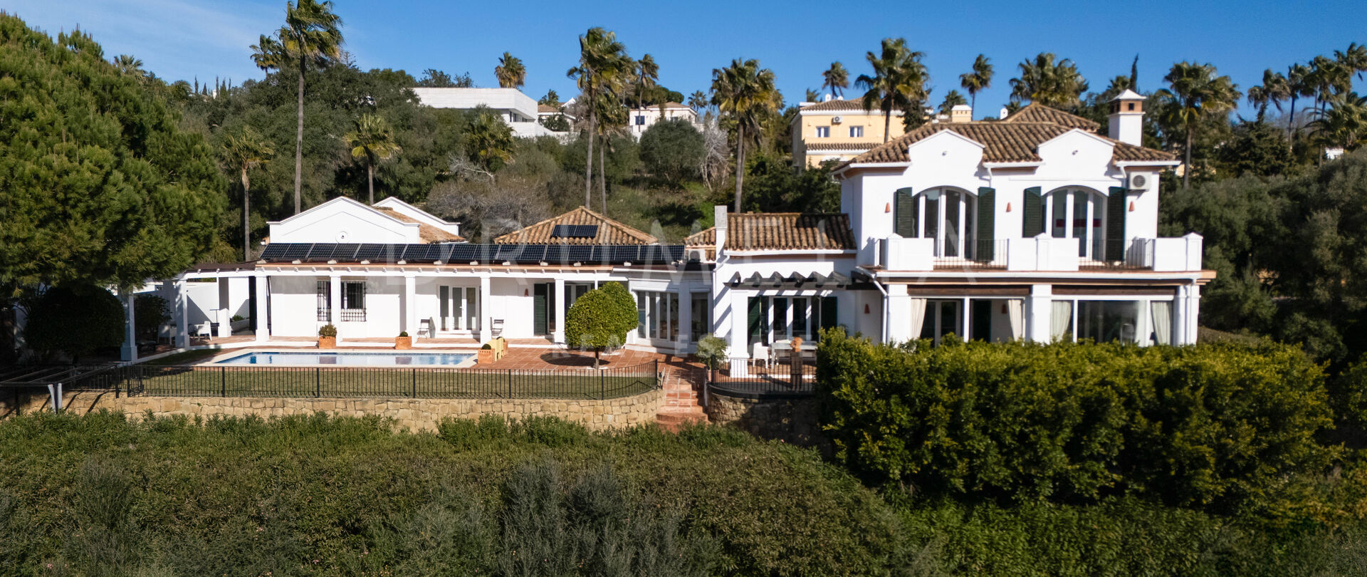 Andalusian villa with panoramic views in Sotogrande Alto