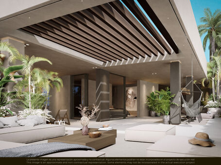 Villa in Nueva Andalucía, Marbella with Tropical Gardens and Infinity Pool