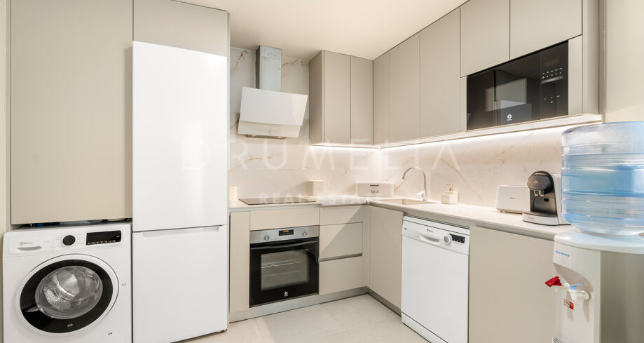 Ground floor apartment beachside Golden Beach, Marbella