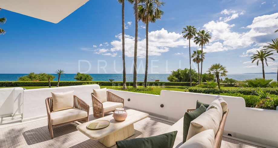 Appartement op de begane grond aan het strand in Alcazaba Beach Estepona